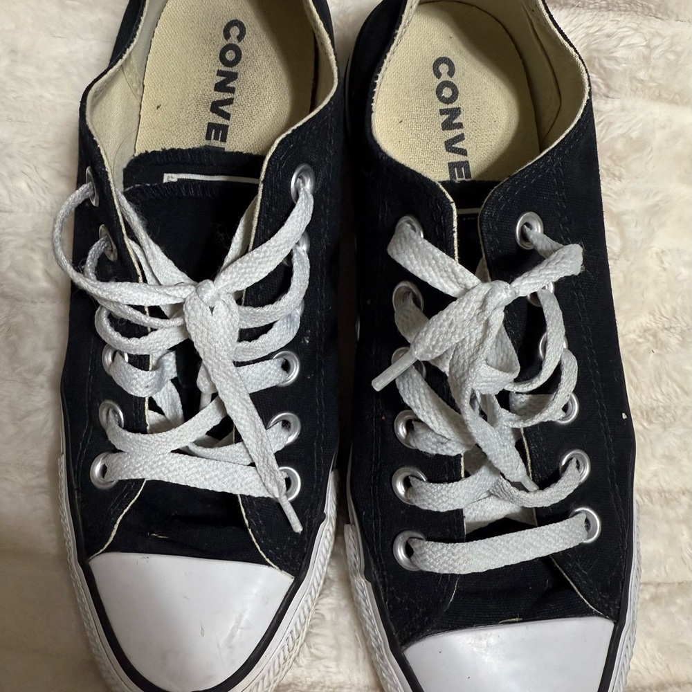 Converse Black and White Sneakers